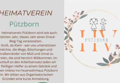 Dreckwegtag am Samstag 03.05.2025 10.00 Uhr